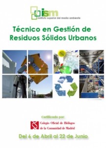 Curso: Técnico gestión de residuos sólidos urbanos